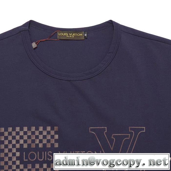 今年の正解大人気新作 LOUIS VUITTON ルイ ヴィトン 半袖Tシャツ 3色可選 オシャレな印象に