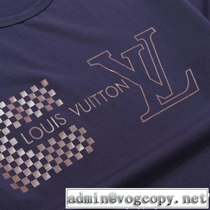 今年の正解大人気新作 LOUIS VUITTON ルイ ヴィトン 半袖Tシャツ 3色可選 オシャレな印象に