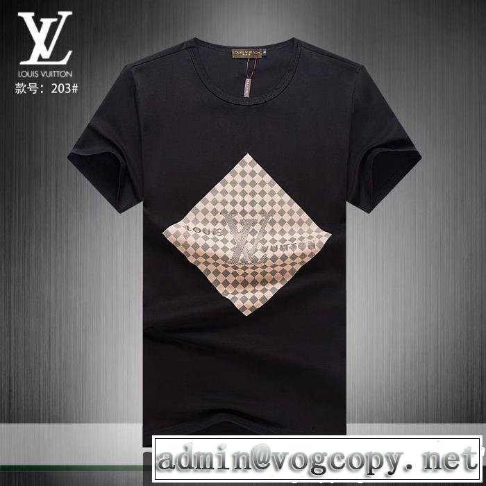 大人可愛いスタイル 2019年の夏のマスト LOUIS VUITTON ルイ ヴィトン 半袖Tシャツ 3色可選