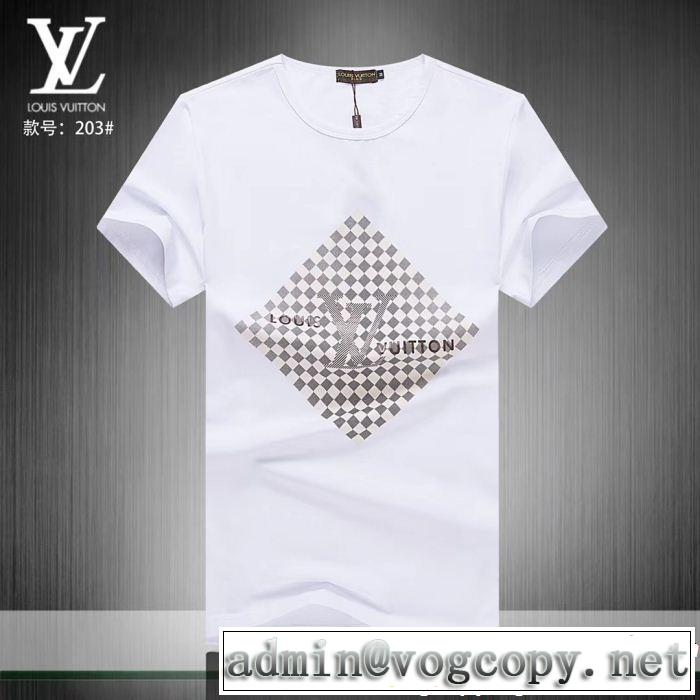 大人可愛いスタイル 2019年の夏のマスト LOUIS VUITTON ルイ ヴィトン 半袖Tシャツ 3色可選