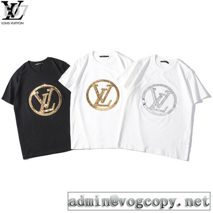  2019即旬な装いに ルイ ヴィトン LOUIS VUITTON 2色可選 Tシャツ/ティーシャツ 今シーズン人気のアイテム 