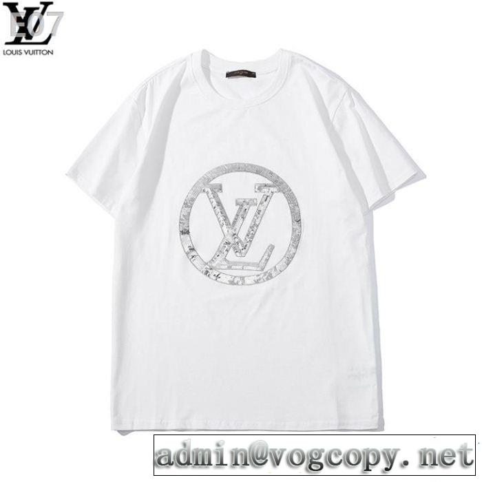 2019即旬な装いに ルイ ヴィトン LOUIS VUITTON 2色可選 Tシャツ/ティーシャツ 今シーズン人気のアイテム