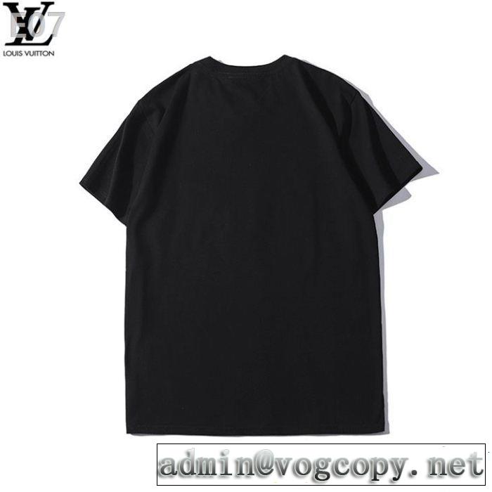 2019即旬な装いに ルイ ヴィトン LOUIS VUITTON 2色可選 Tシャツ/ティーシャツ 今シーズン人気のアイテム