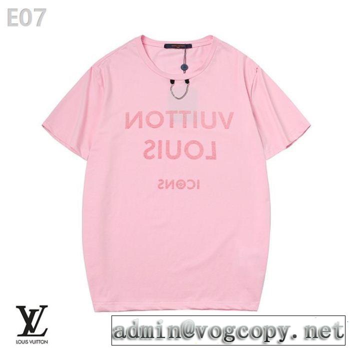 Tシャツ/ティーシャツ  切りっぱなしデザイン ルイ ヴィトン LOUIS VUITTON 3色可選 魅力的な今年らしい