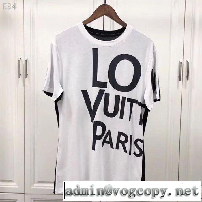 春夏らしい華やか ルイ ヴィトン LOUIS VUITTON 3色可選 Tシャツ/ティーシャツドレスアップ効果も抜群