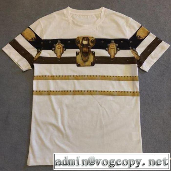  2019夏色っぽさ ルイ ヴィトン LOUIS VUITTON 2色可選 リラックススタイルが実現 Tシャツ/ティーシャツ 