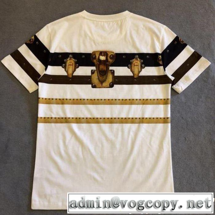 2019夏色っぽさ ルイ ヴィトン LOUIS VUITTON 2色可選 リラックススタイルが実現 Tシャツ/ティーシャツ