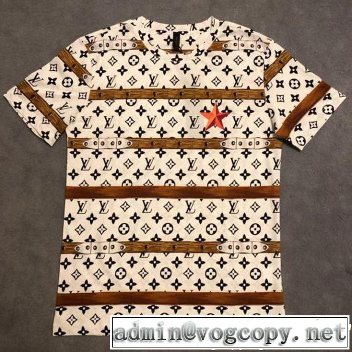  LOUIS VUITTON ルイ ヴィトン  夏らしい爽やかさ 2色可選 Tシャツ/ティーシャツ 鮮度が手に入る 
