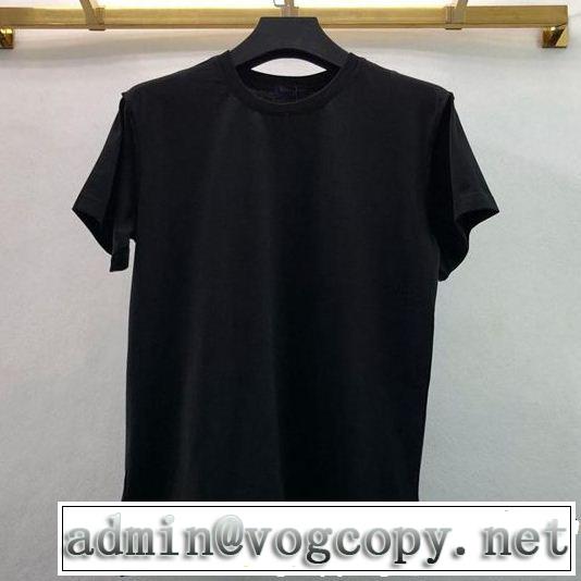 ルイ ヴィトン LOUIS VUITTON洗練されたスタイル 2色可選 Tシャツ/ティーシャツ夏の王道　適度な上品さ
