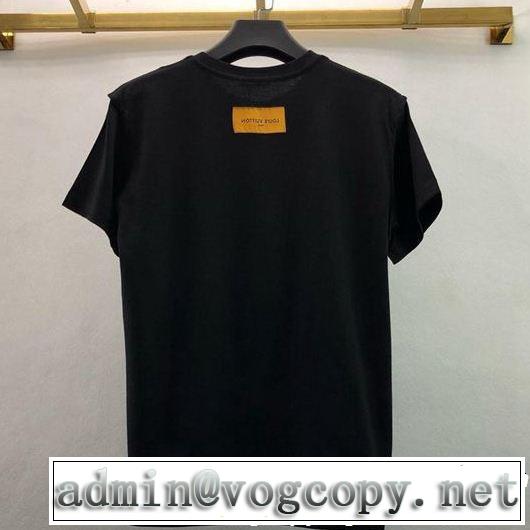 ルイ ヴィトン LOUIS VUITTON洗練されたスタイル 2色可選 Tシャツ/ティーシャツ夏の王道　適度な上品さ