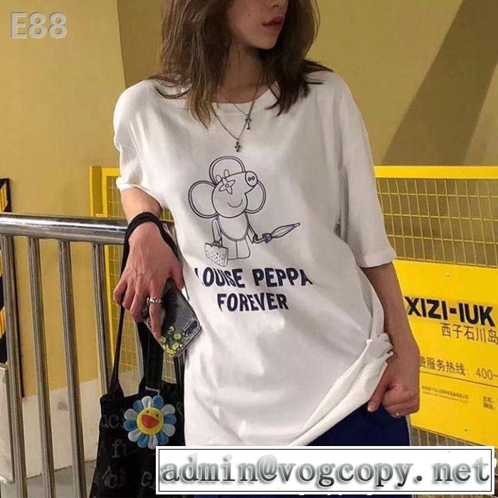  風通しのよい 2色可選 ルイ ヴィトン LOUIS VUITTON 2019年春夏流行ファッション Tシャツ/ティーシャツ 