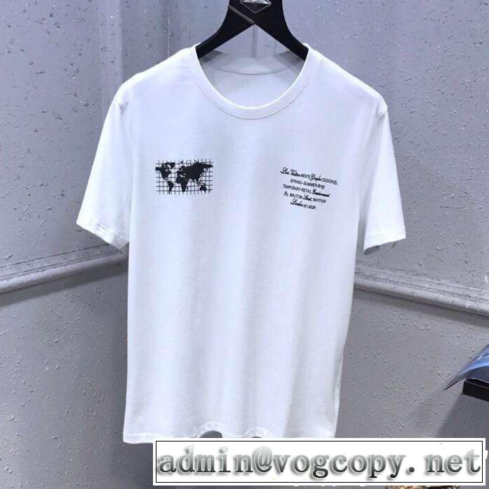 2色可選  Tシャツ/ティーシャツ 新しい斬新なスタイルスタイルを綺麗に  ルイ ヴィトン LOUIS VUITTON