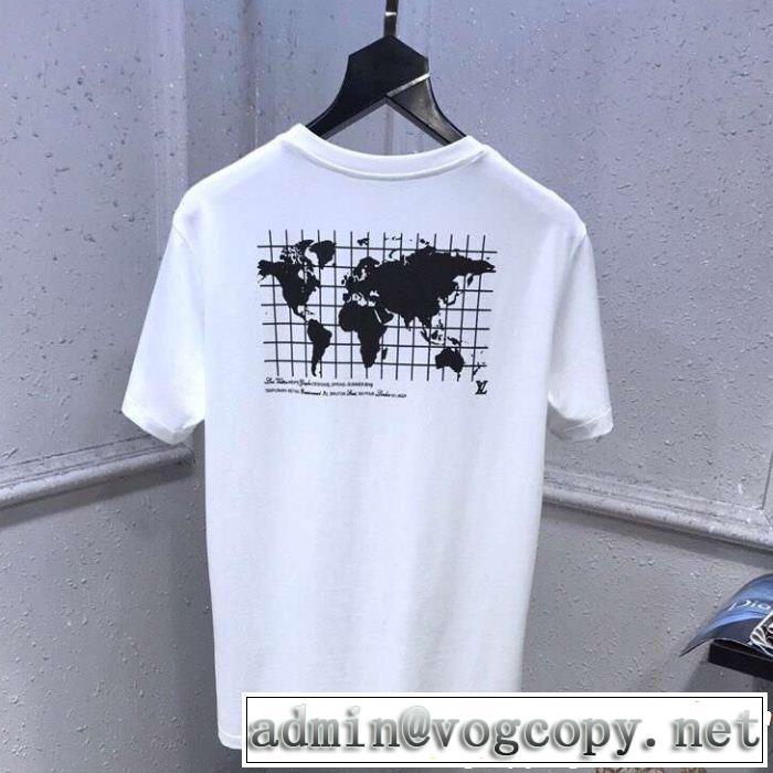 2色可選  Tシャツ/ティーシャツ 新しい斬新なスタイルスタイルを綺麗に  ルイ ヴィトン LOUIS VUITTON