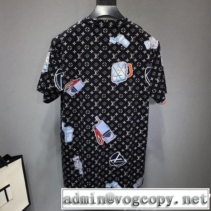 LOUIS VUITTON オシャレ上級者に ルイ ヴィトン  2色可選 Tシャツ/ティーシャツ 今季流行りの人気新作