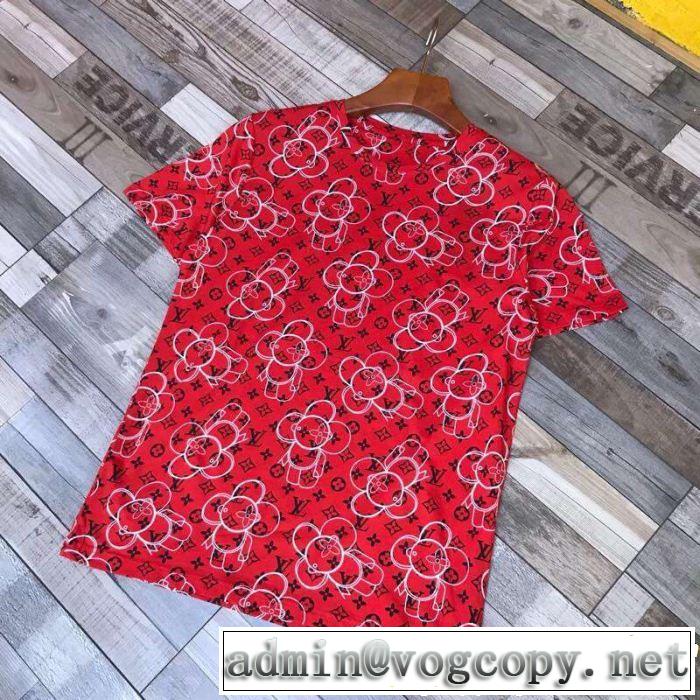  Tシャツ/ティーシャツ ルイ ヴィトン LOUIS VUITTON 大人のこなれた着こなし2色可選  抜け感のある夏着物 