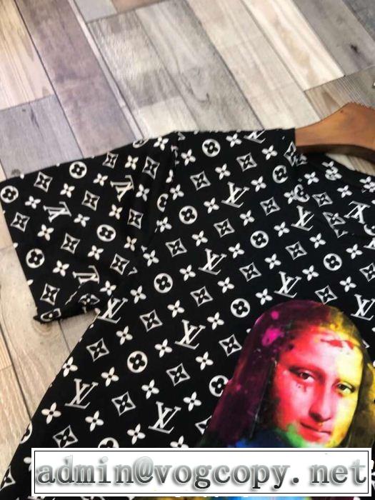 大人の華やかさを演出 ルイ ヴィトン LOUIS VUITTON 今年流大人っぽさ Tシャツ/ティーシャツ