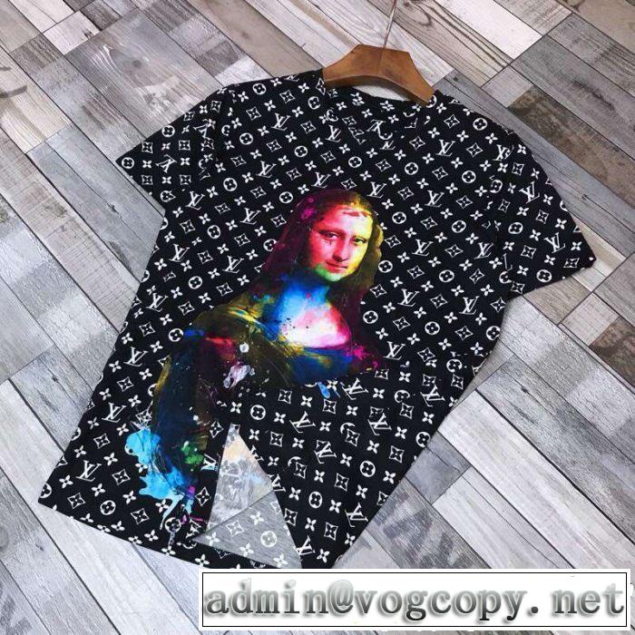 大人の華やかさを演出 ルイ ヴィトン LOUIS VUITTON 今年流大人っぽさ Tシャツ/ティーシャツ