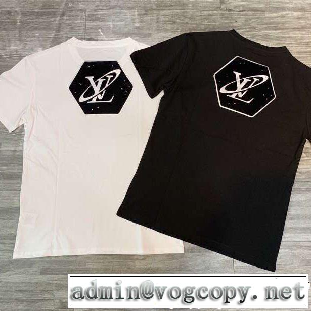 今季トレンドの限定アイテム ルイ ヴィトン LOUIS VUITTON 2色可選 Tシャツ/ティーシャツ 高級感が好評です 