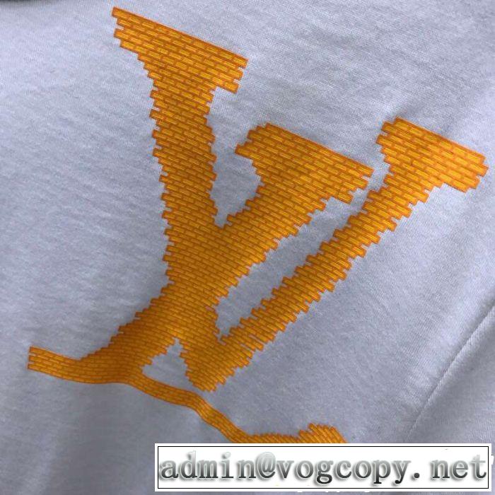 2色可選 ルイ ヴィトン LOUIS VUITTON 今人気の秘訣  Tシャツ/ティーシャツ 一気にトレンド感満載な着こなし