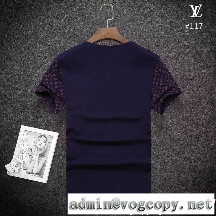 Tシャツ/ティーシャツ 3色可選 好印象な上品スタイル ルイ ヴィトン LOUIS VUITTON 2019春夏の大注目トレンド