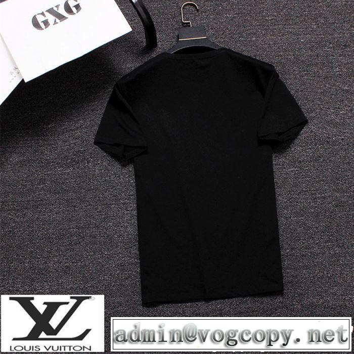 きれいめ派に上質 Tシャツ/ティーシャツ 2色可選 ルイ ヴィトン LOUIS VUITTON 2019年の夏のマスト