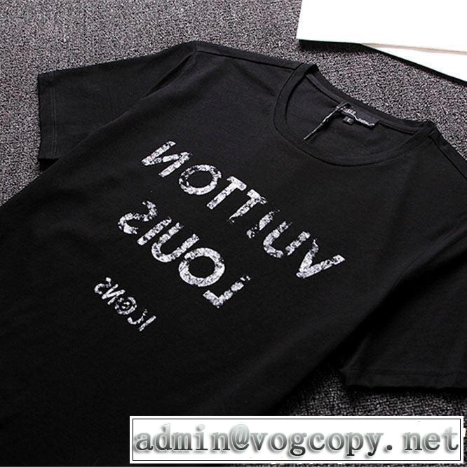 きれいめ派に上質 Tシャツ/ティーシャツ 2色可選 ルイ ヴィトン LOUIS VUITTON 2019年の夏のマスト