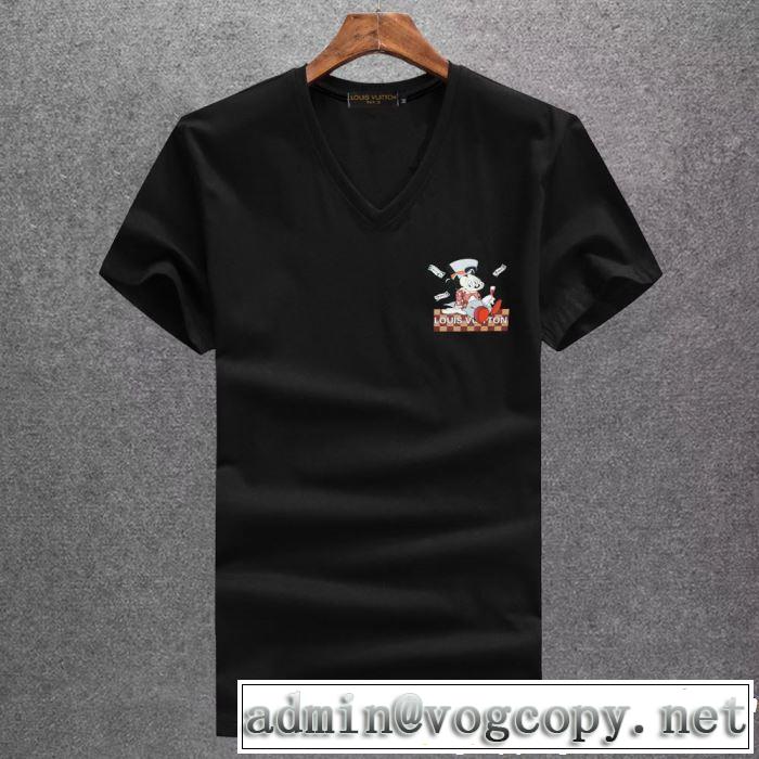  LOUIS VUITTON おすすめ大人かわいい着こなし ルイ ヴィトン2019年の夏のマスト  Tシャツ/ティーシャツ 3色可選 