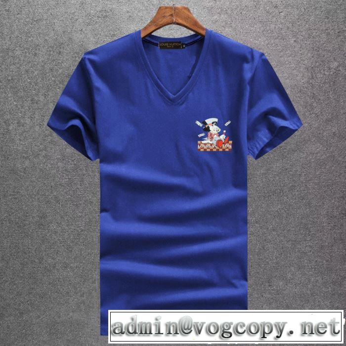 LOUIS VUITTON おすすめ大人かわいい着こなし ルイ ヴィトン2019年の夏のマスト  Tシャツ/ティーシャツ 3色可選