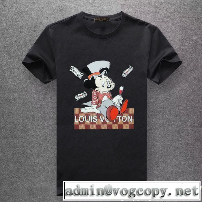  季節をまたい新作アイテム ルイ ヴィトン多色可選  LOUIS VUITTON 2019夏ファション新品 Tシャツ/ティーシャツ 