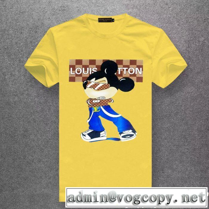 2019年春夏のトレンドアイテム  Tシャツ/ティーシャツ 多色可選 ぐっと鮮度がアップ ルイ ヴィトン LOUIS VUITTON