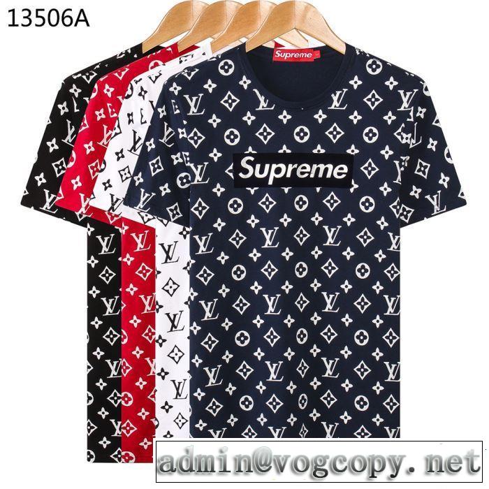  今シーズン人気のアイテム ルイ ヴィトン 【2019春夏】最新コレクション LOUIS VUITTON Tシャツ/ティーシャツ 多色可選 