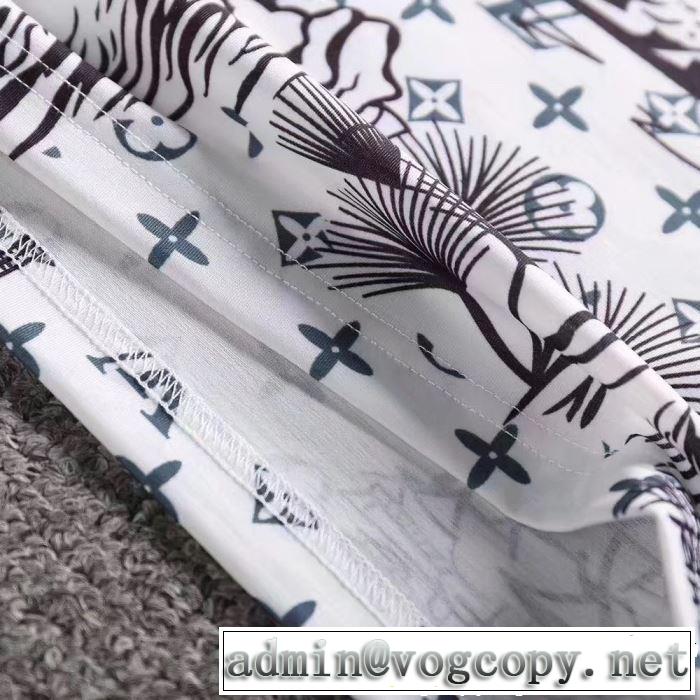 春夏らしい華やか Tシャツ/ティーシャツ 3色可選2019夏色っぽさ  ルイ ヴィトン LOUIS VUITTON