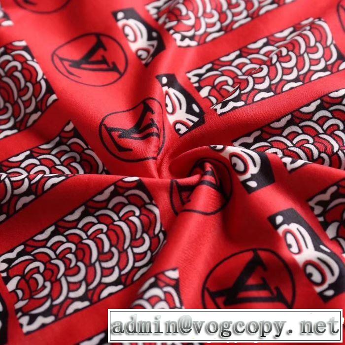 ルイ ヴィトン LOUIS VUITTON シンプルながら切れ味のいい Tシャツ/ティーシャツ 2色可選 清涼感とカジュアルスタイル