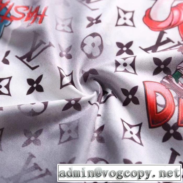 2019春夏は人気定番 ルイ ヴィトン LOUIS VUITTONきちんと感が抜群  Tシャツ/ティーシャツ 2色可選