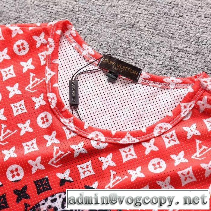 春夏のトレンドアイテム ルイ ヴィトン LOUIS VUITTON Tシャツ/ティーシャツ 2色可選 2019春夏のトレンド新商品