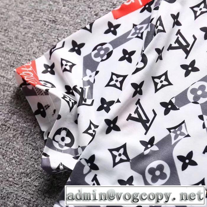 新しい斬新なスタイル ルイ ヴィトン LOUIS VUITTON Tシャツ/ティーシャツ 3色可選 定番のスタイル春夏限定