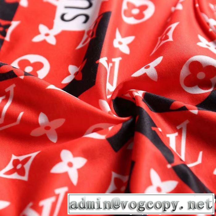 新しい斬新なスタイル ルイ ヴィトン LOUIS VUITTON Tシャツ/ティーシャツ 3色可選 定番のスタイル春夏限定
