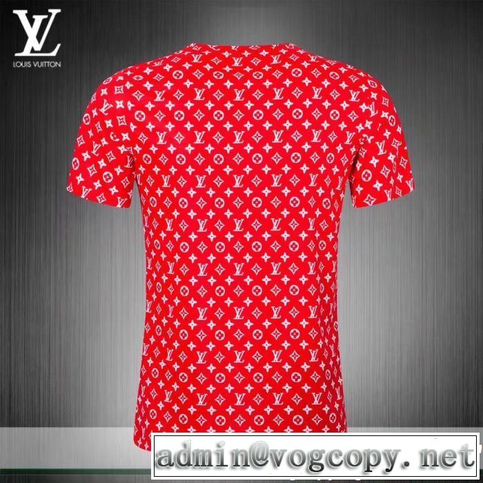 2色可選 オシャレ上級者に ルイ ヴィトン LOUIS VUITTON Tシャツ/ティーシャツ  2019夏ファション新品