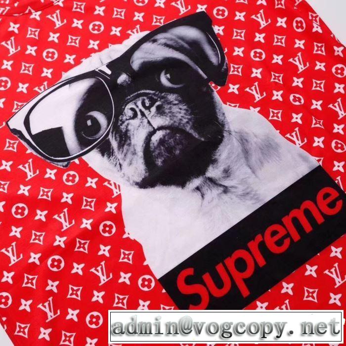 2色可選 オシャレ上級者に ルイ ヴィトン LOUIS VUITTON Tシャツ/ティーシャツ  2019夏ファション新品
