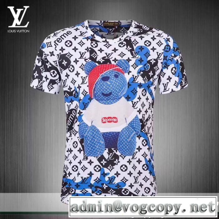  今季流行りの人気新作 ルイ ヴィトン LOUIS VUITTON Tシャツ/ティーシャツ 2色可選 2019年夏の一押しファッションアイテム 