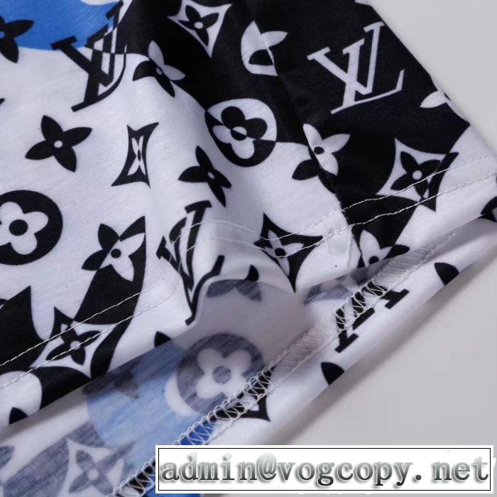 今季流行りの人気新作 ルイ ヴィトン LOUIS VUITTON Tシャツ/ティーシャツ 2色可選 2019年夏の一押しファッションアイテム