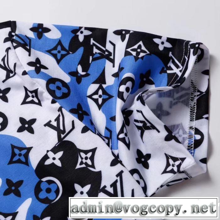 今季流行りの人気新作 ルイ ヴィトン LOUIS VUITTON Tシャツ/ティーシャツ 2色可選 2019年夏の一押しファッションアイテム