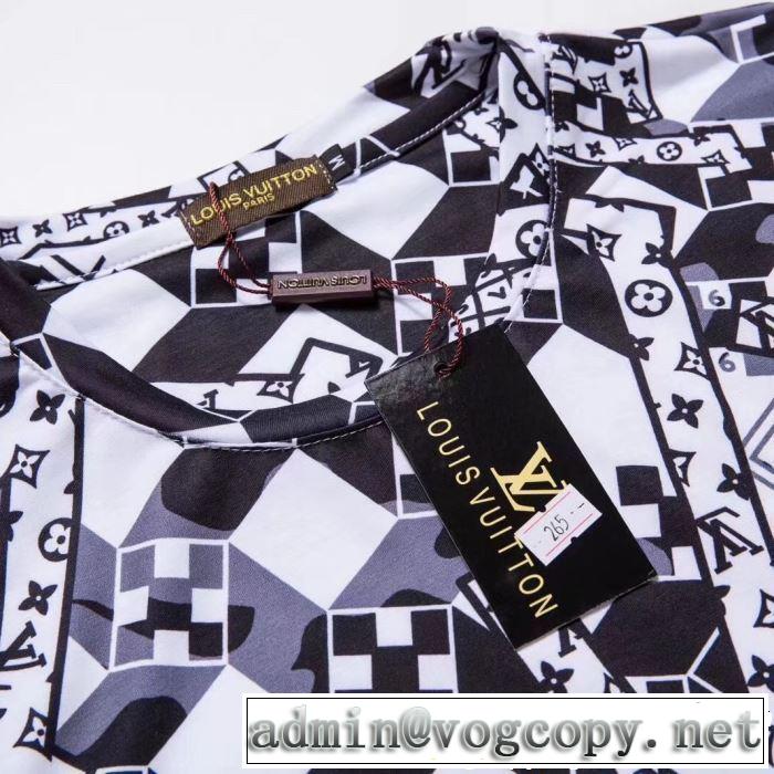 LOUIS VUITTON 大人のこなれた着こなし ルイ ヴィトン 2019SSのトレンド商品 Tシャツ/ティーシャツ 2色可選