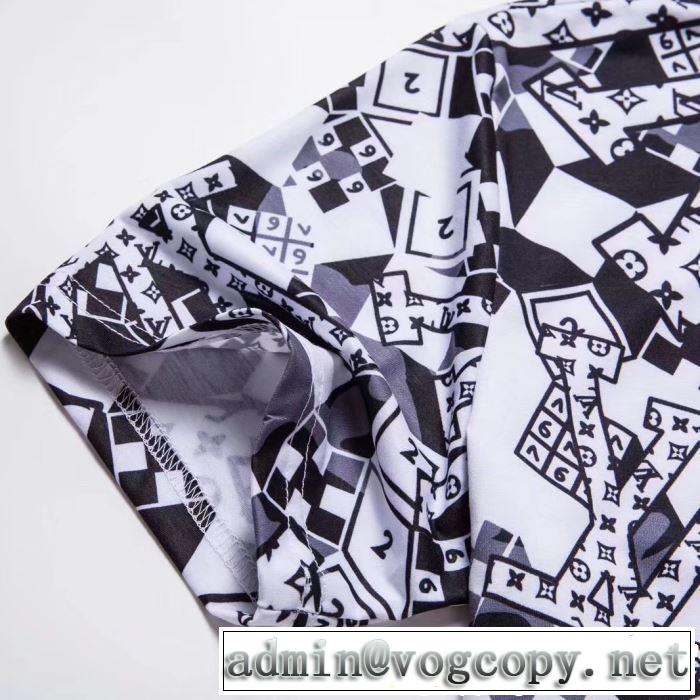 LOUIS VUITTON 大人のこなれた着こなし ルイ ヴィトン 2019SSのトレンド商品 Tシャツ/ティーシャツ 2色可選