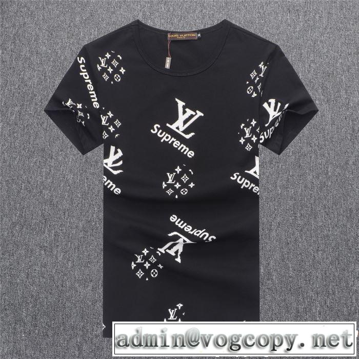 素敵なスタイルで夏の定番 2019春夏も引き続きトレンド LOUIS VUITTON ルイ ヴィトン 半袖Tシャツ 3色可選