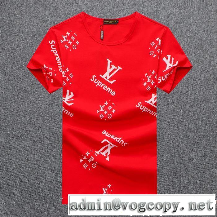 素敵なスタイルで夏の定番 2019春夏も引き続きトレンド LOUIS VUITTON ルイ ヴィトン 半袖Tシャツ 3色可選