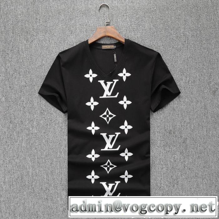 3色可選 半袖Tシャツ 毎年トレンドアイテムが出る 2019春夏のトレンド新商品 LOUIS VUITTON ルイ ヴィトン