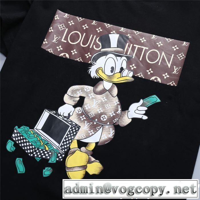 LOUIS VUITTON ルイ ヴィトン 半袖Tシャツ 2色可選 【2019春夏】最新コレクション 夏の王道　適度な上品さ