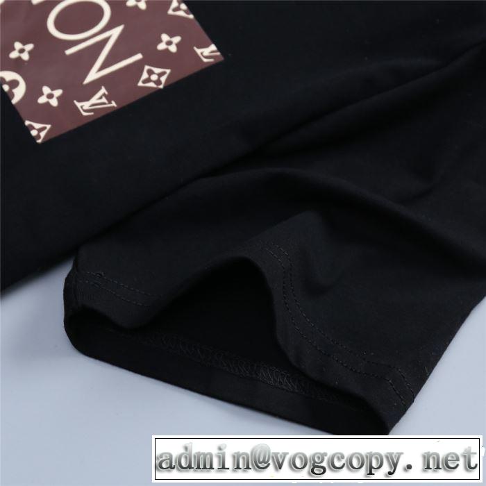 LOUIS VUITTON ルイ ヴィトン 半袖Tシャツ 2色可選 【2019春夏】最新コレクション 夏の王道　適度な上品さ