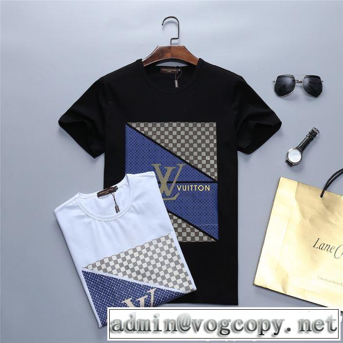 春色の最旬の人気アイテム LOUIS VUITTON ルイ ヴィトン 半袖Tシャツ 2色可選 2019春夏トレンドアイテム
